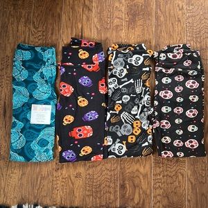 Lularoe Skull Lot Leggings